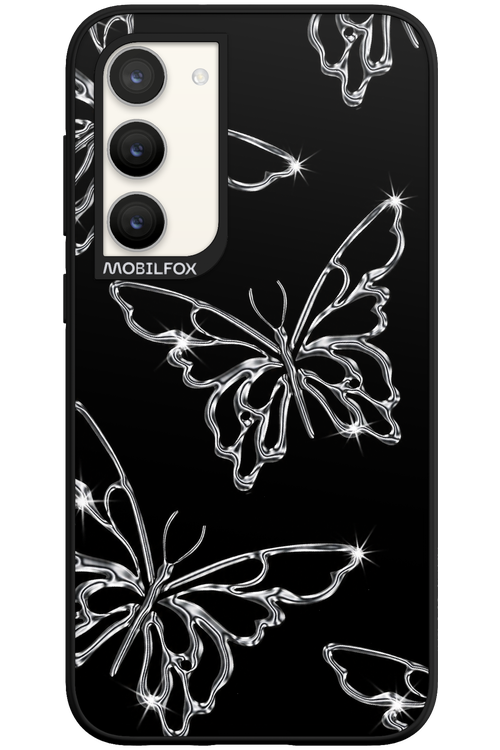 Silver Butterfly 2.0 - Samsung Galaxy S23 Plus