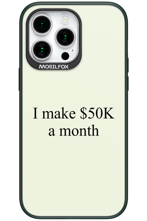 $50K - Apple iPhone 15 Pro Max