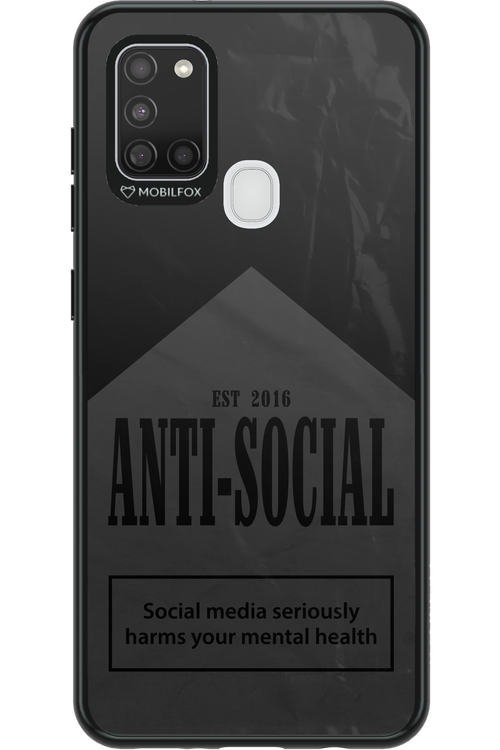 ANTI-SOCIAL (BLVCK) 2.0 - Samsung Galaxy A21 S