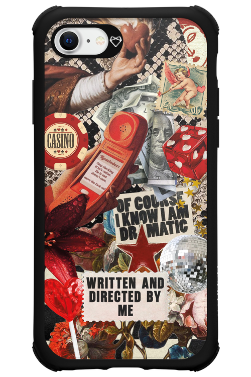 RED VINTAGE - Apple iPhone 7