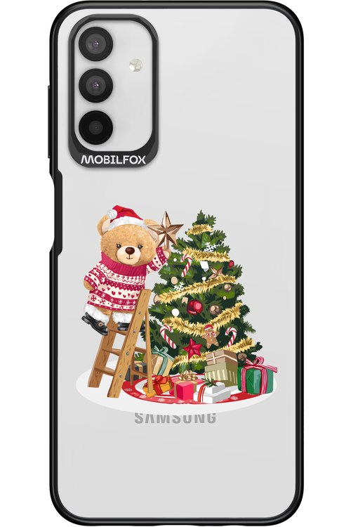 Christmas Bear (Transparent) - Samsung Galaxy A04s