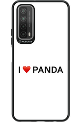 Panda Love White - Huawei P Smart 2021