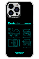 Panda Car Blue - Apple iPhone 13 Pro Max