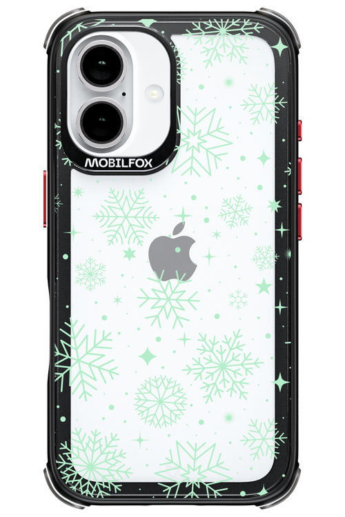 Tiffany's Snowflakes - Apple iPhone 16