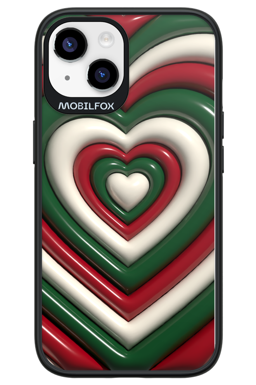 XMAS Hearts - Apple iPhone 14