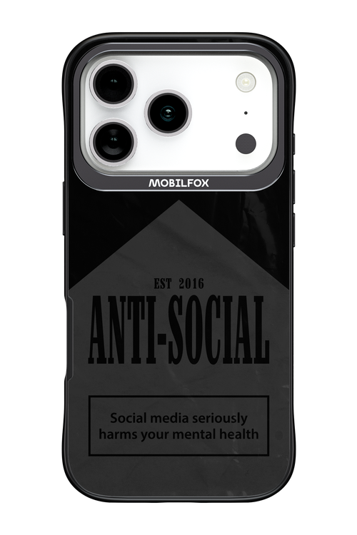 ANTI-SOCIAL (BLVCK) 2.0 - Apple iPhone 17 Pro