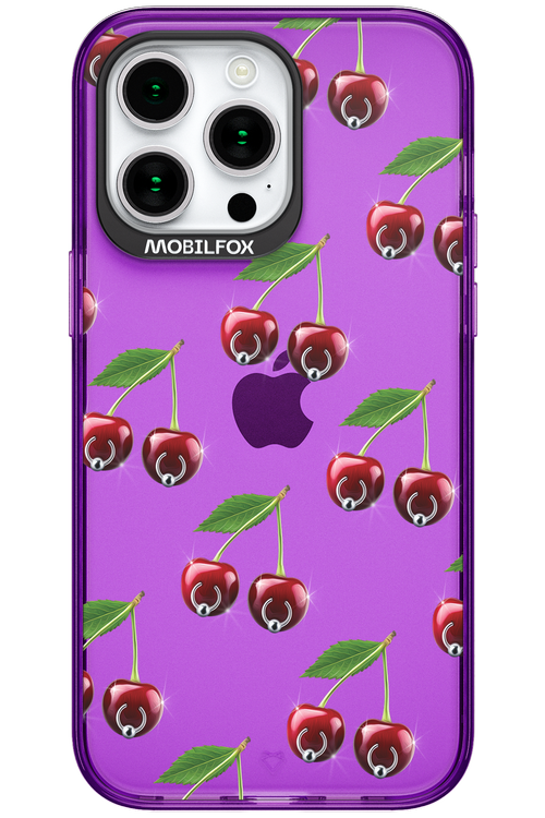 Spicy Cherries Transparent - Apple iPhone 15 Pro Max