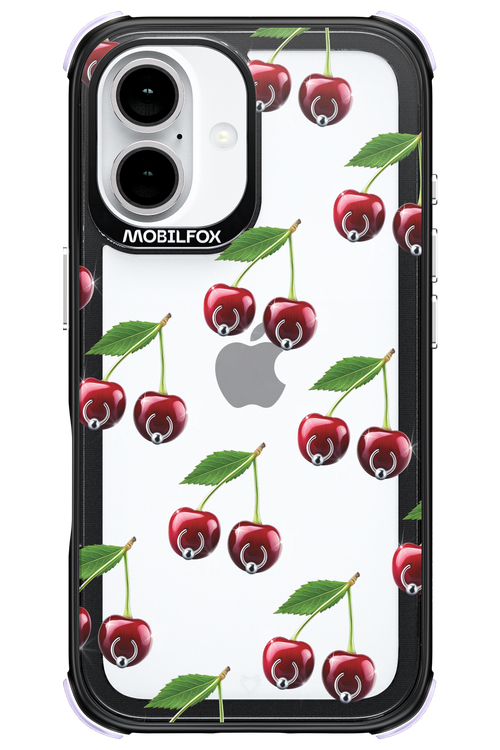 Spicy Cherries Transparent - Apple iPhone 16