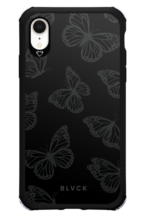 Black Butterflies - Apple iPhone XR