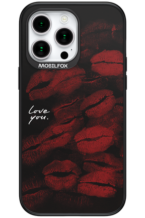 LOVE U BLACK 2.0 - Apple iPhone 15 Pro Max