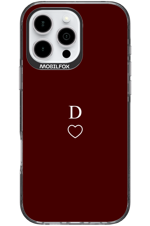 D Burgundia 2.0 - Apple iPhone 16 Pro Max