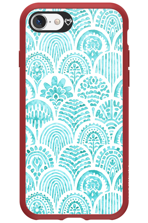 Costa del Sol Floral 2.0 - Apple iPhone 8