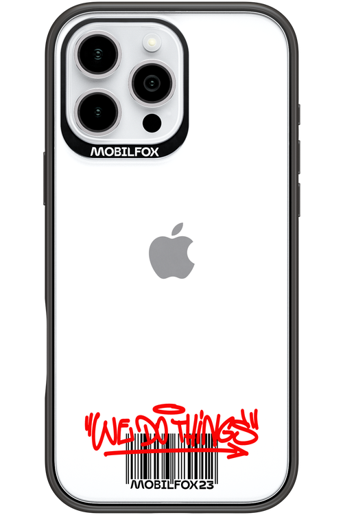 We Do Barcode - Apple iPhone 16 Pro Max
