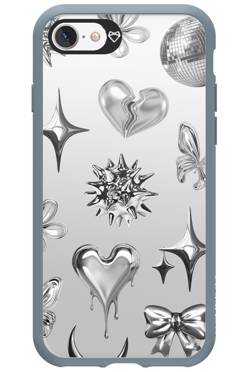 Silver Zone Transparent - Apple iPhone 7