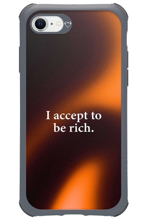 I accept to be rich - Apple iPhone SE 2022
