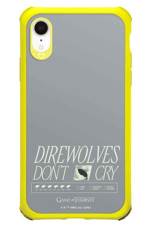 Direwolves Don’t Cry - Apple iPhone XR