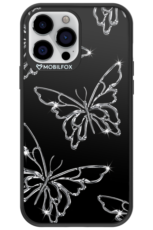 Silver Butterfly 2.0 - Apple iPhone 13 Pro Max