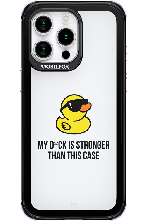 My D_ck (Transparent) 2.0 - Apple iPhone 15 Pro Max
