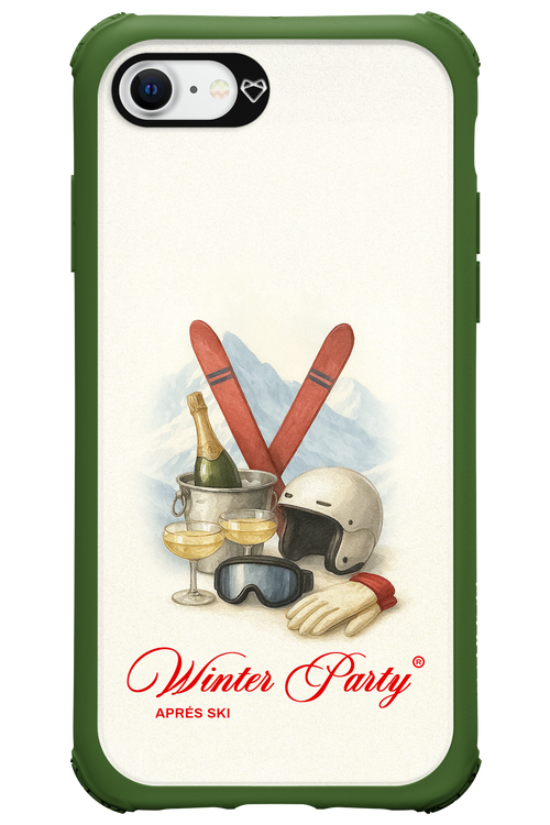 Winter Ski Party - Apple iPhone SE 2020