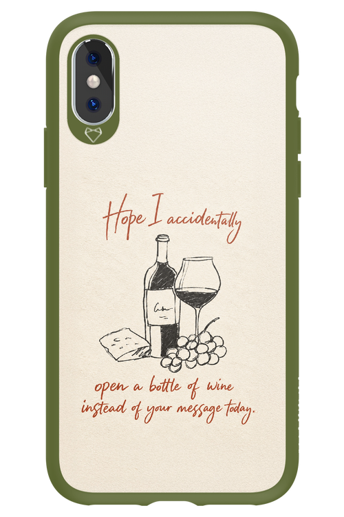 Bottle of wine 2.0 - Apple iPhone X