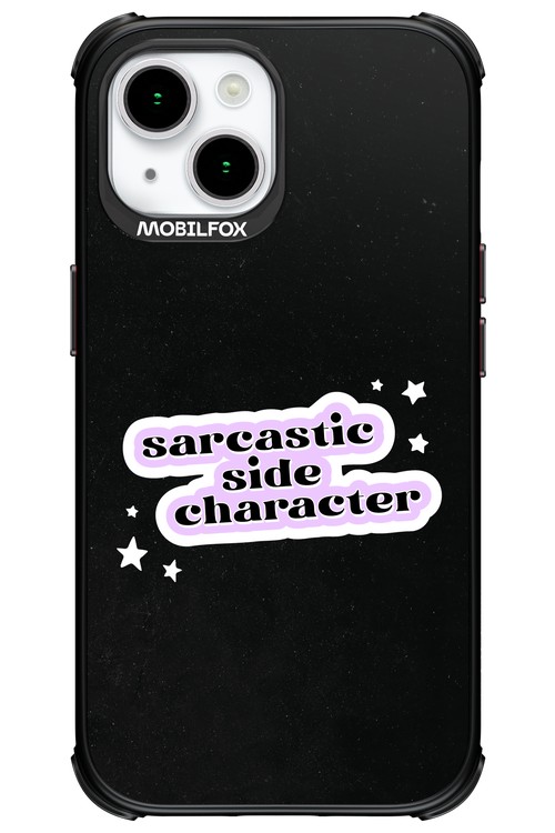Sarcastic Black - Apple iPhone 15