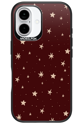 Burgundy Stars - Apple iPhone 16