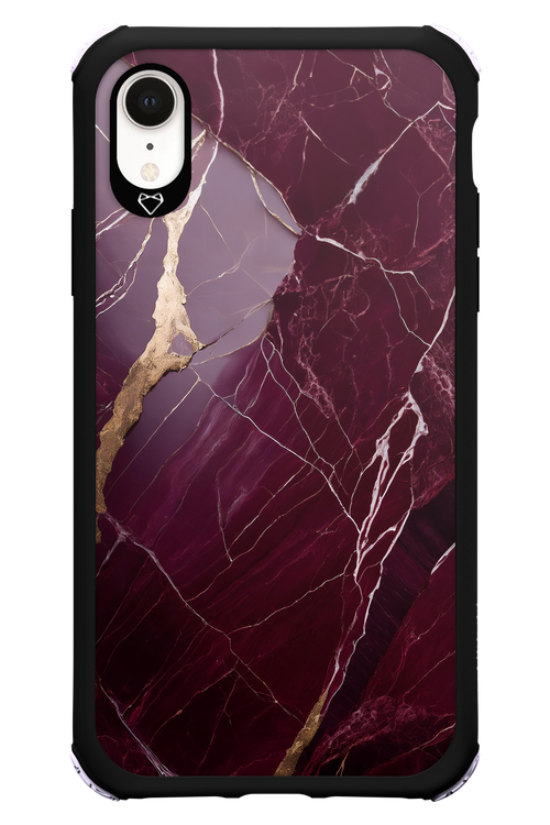 Burgundy Marble 2.0 - Apple iPhone XR