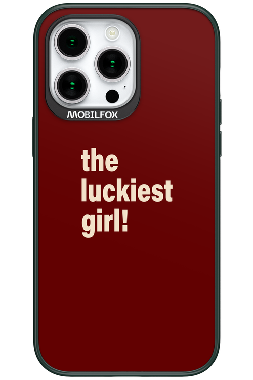 The Luckiest Girl - Apple iPhone 15 Pro Max