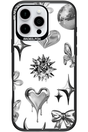 Silver Zone Transparent - Apple iPhone 16 Pro Max