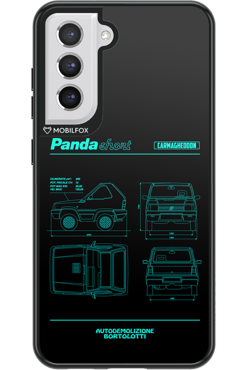 Panda Car Blue - Samsung Galaxy S21 FE