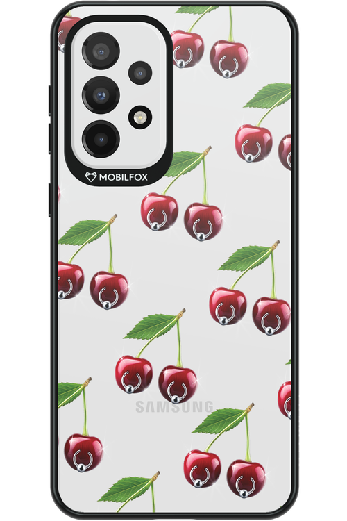 Spicy Cherries Transparent - Samsung Galaxy A33