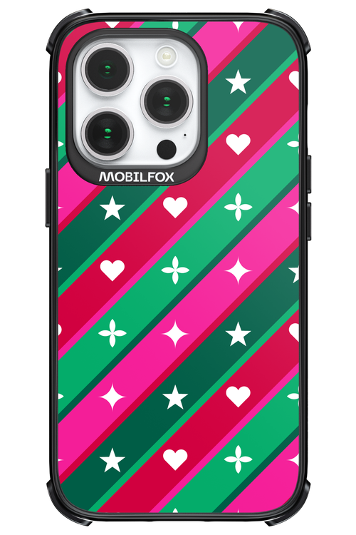 Christmas Stripes - Apple iPhone 14 Pro