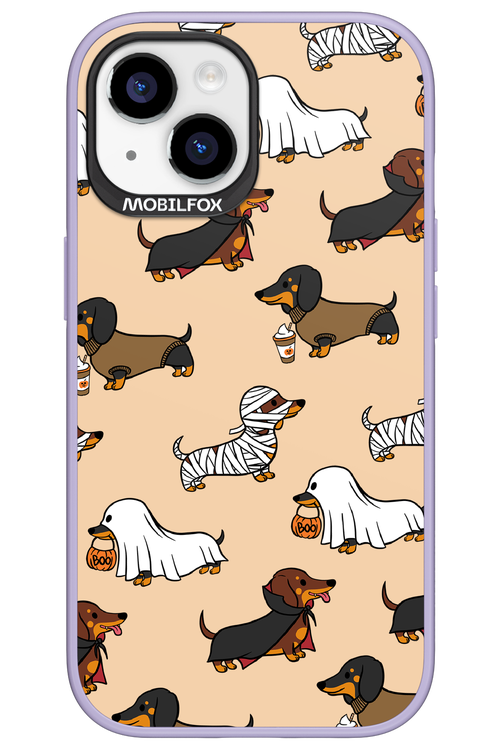 Scary Dachshund - Apple iPhone 15