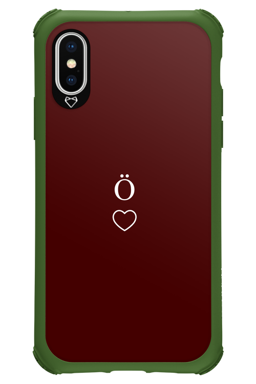 O Burgundia II 2.0 - Apple iPhone X