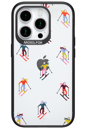 Snow Motion (Transparent) - Apple iPhone 15 Pro