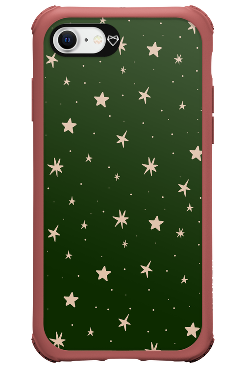 Forest Green Stars - Apple iPhone SE 2022