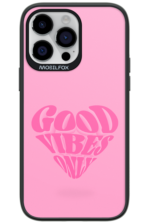 Good Vibes Heart - Apple iPhone 14 Pro Max