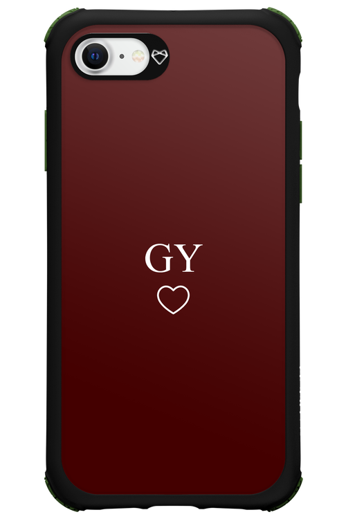 GY Burgundia 2.0 - Apple iPhone 8