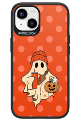 Ghost Girl (Orange) - Apple iPhone 14