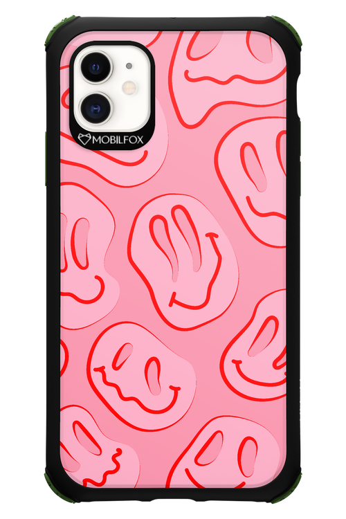 Bubblegum Smiley - Apple iPhone 11