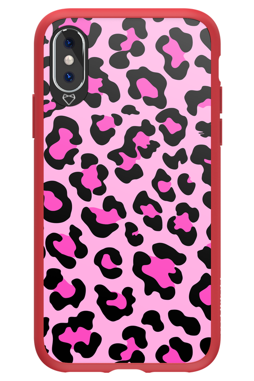 PINK LEOPARD - Apple iPhone XS
