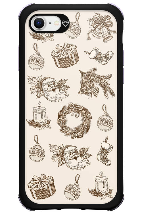 Christmas Paper - Apple iPhone 8