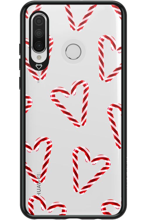 Candy Cane Hearts - Huawei P30 Lite