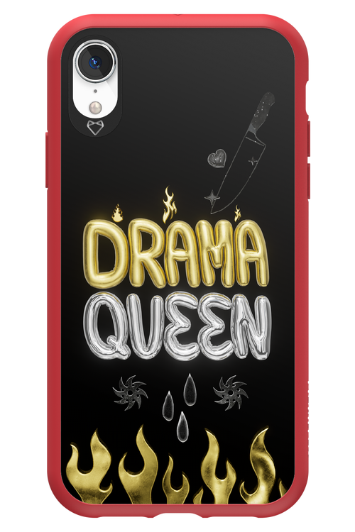 Drama Queen Black - Apple iPhone XR