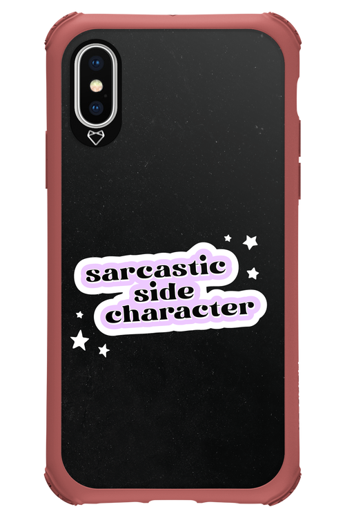 Sarcastic Black - Apple iPhone XS