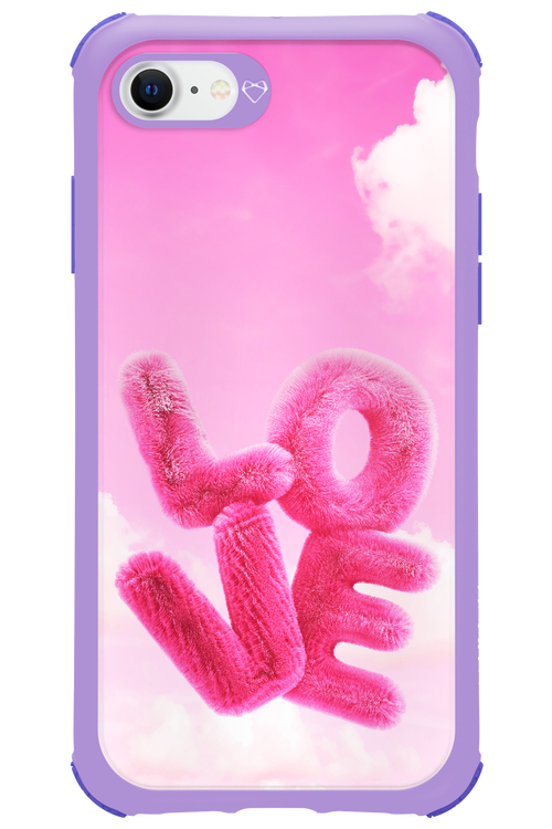 Pinky Love Clouds - Apple iPhone SE 2020