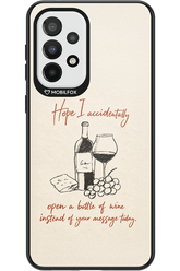 Bottle of wine 2.0 - Samsung Galaxy A33