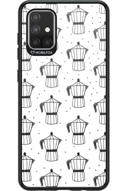 Retro Caffee - Samsung Galaxy A71
