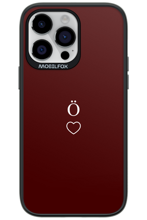O Burgundia II 2.0 - Apple iPhone 14 Pro Max