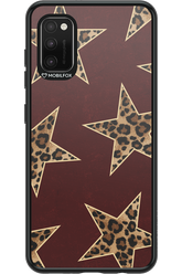 Wild Stars Burgundy - Samsung Galaxy A41